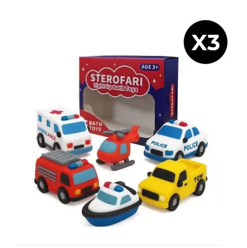 SplashRide – LED Light Up Bath Car Toy