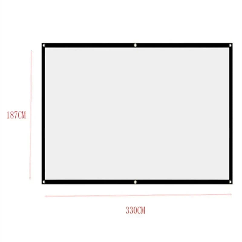 CinemaView – HD Matte White Projection Screen