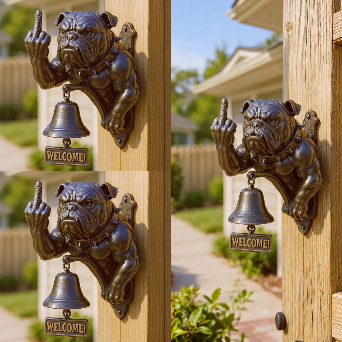 MightyBully - Funny Entrance Bell Decor