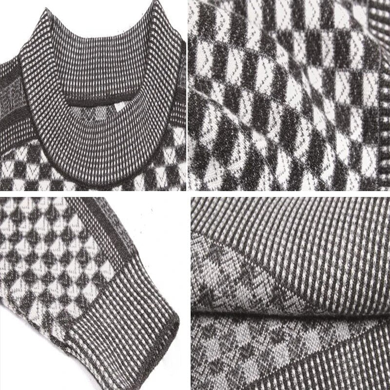 Raiden Patterned Sweater | Belevite