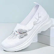 VelvetFlutter β Stylish Embroidered Loafers