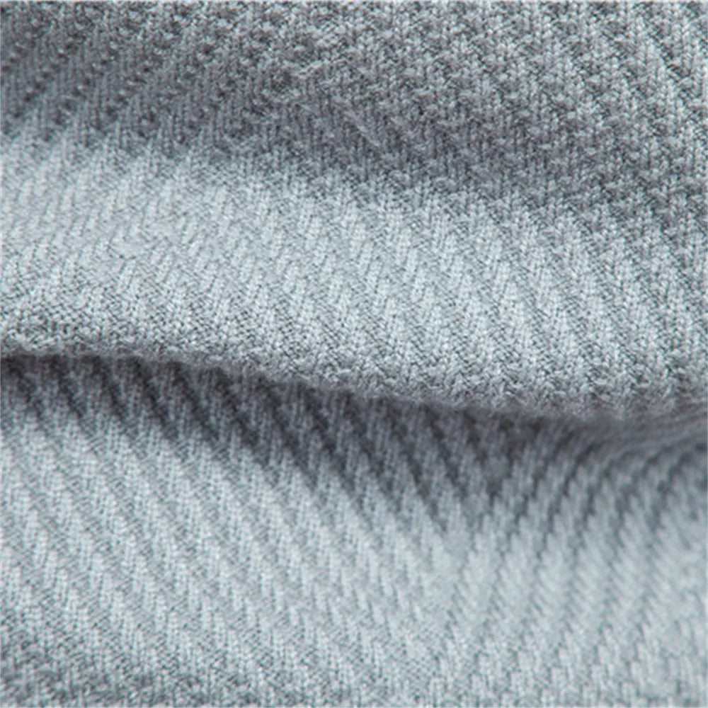 Zander Field Stripe Cotton Crewneck | Belevite