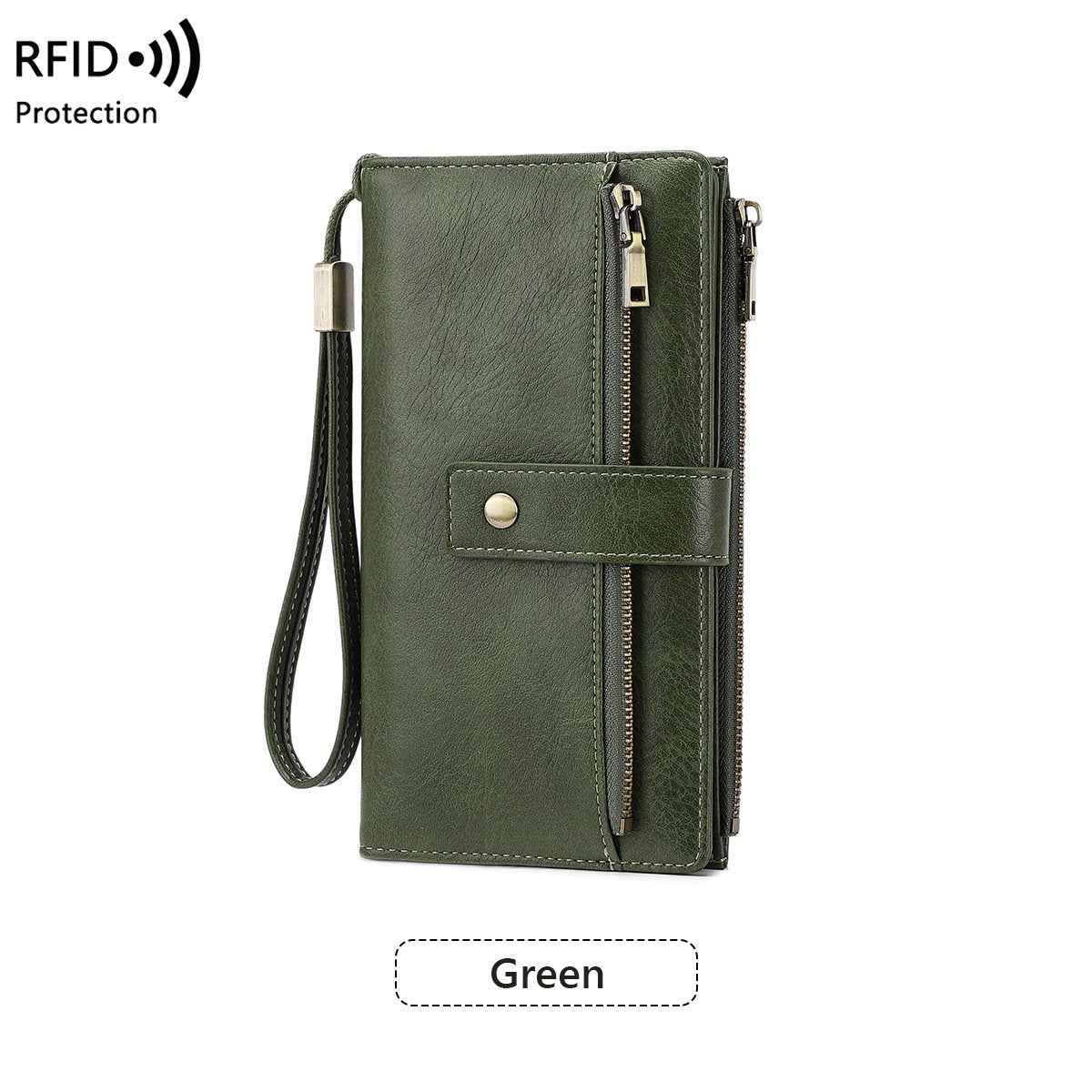 LumeFold – Multi-Compartment Compact Wallet