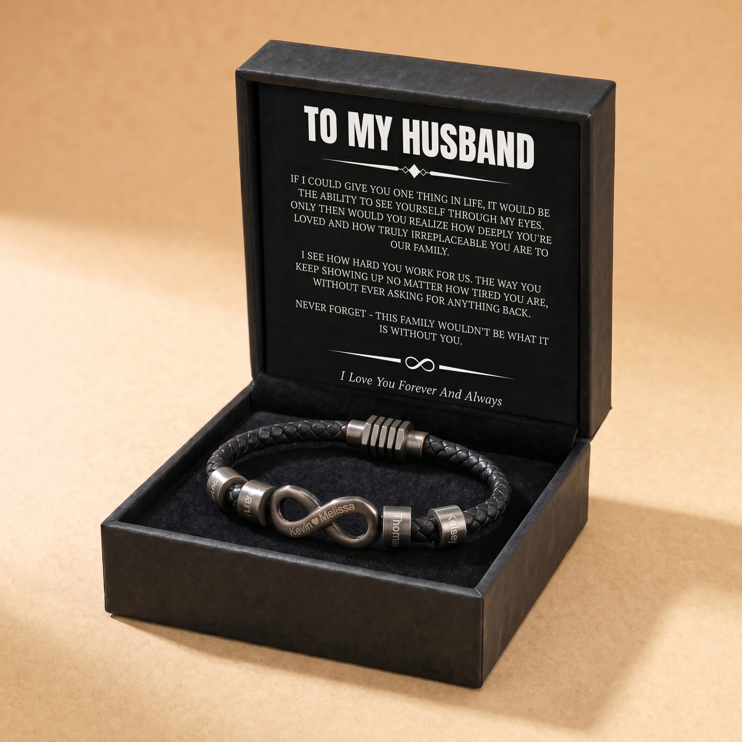 BondForge – Customised Family Keepsake Bracelet