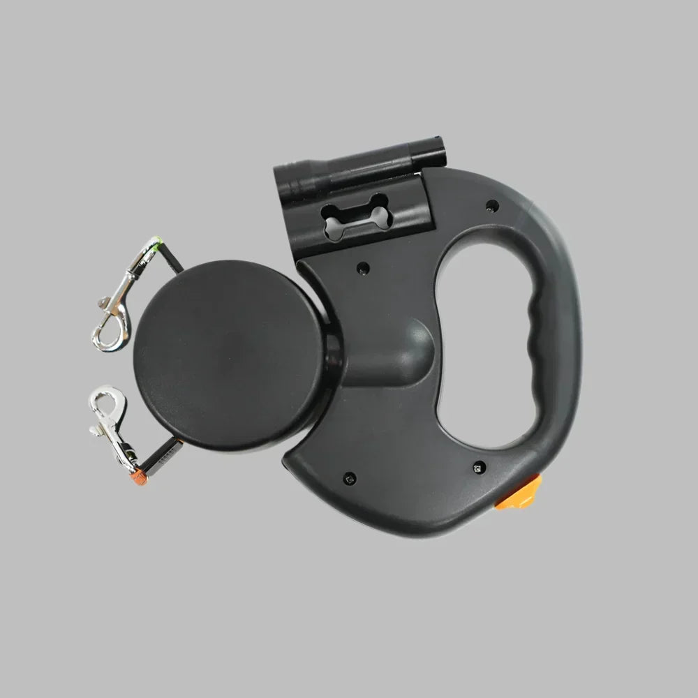 LumiPaw - 2 in 1 Extendable Dual Leash