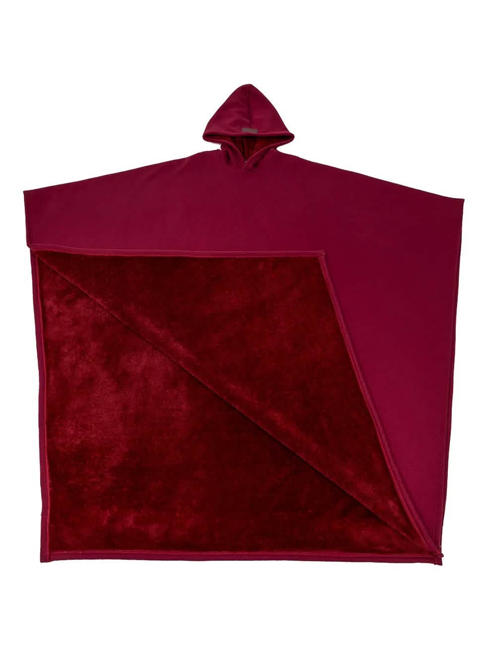 FleeceGuard™ – Ultra-Soft Thermal Hooded Cloak for Cozy Warmth