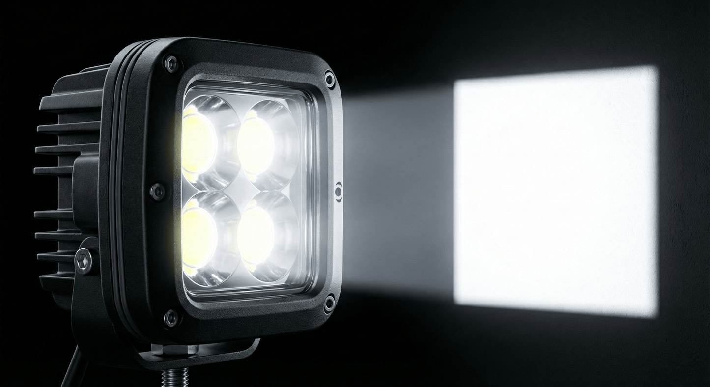 LumaForce – Powerful Laser LED Searchlight