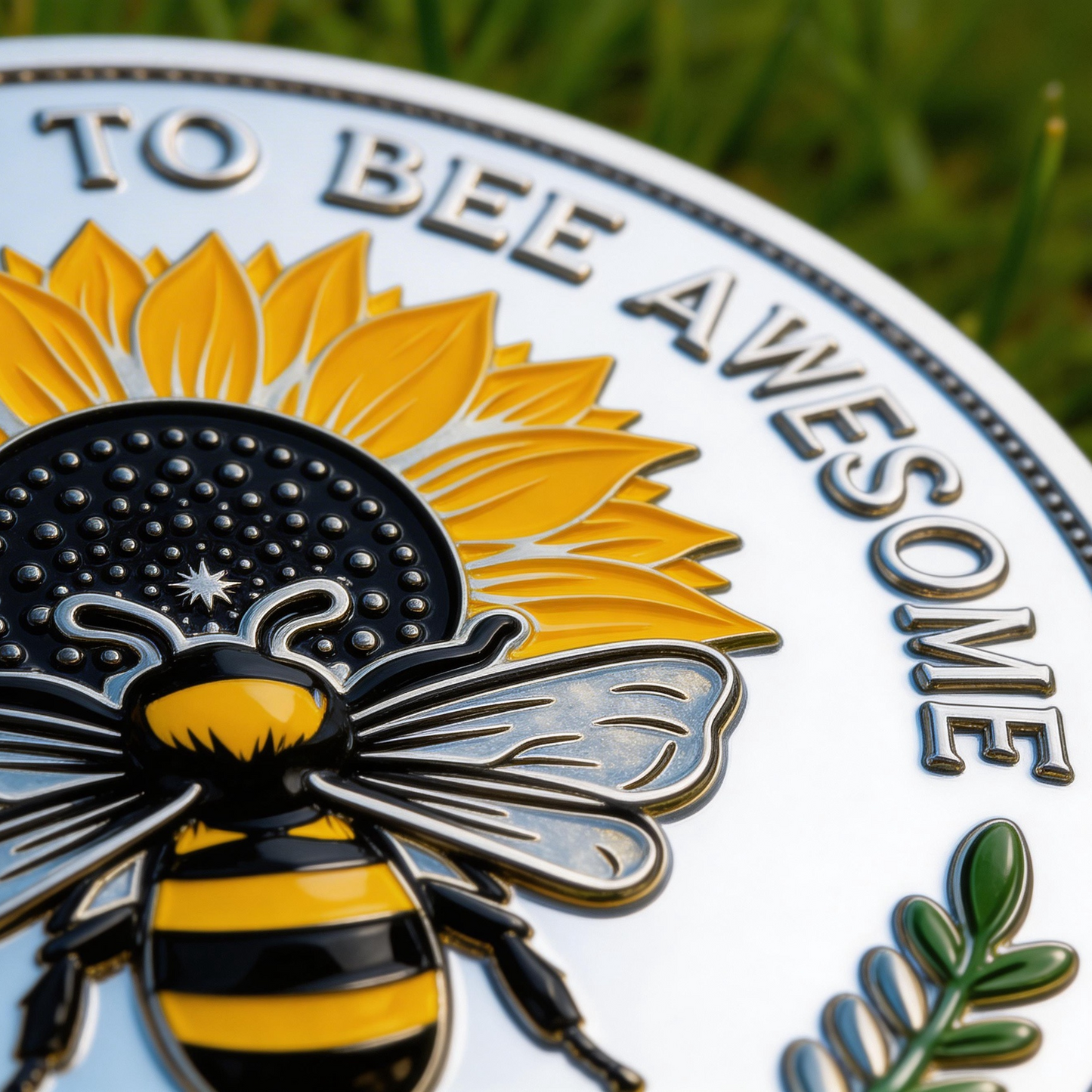KindVibes – Bee Kind Positivity Collectible Coin