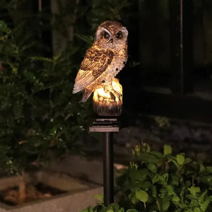 OwlShine – Solar-Powered Garden Owl Light