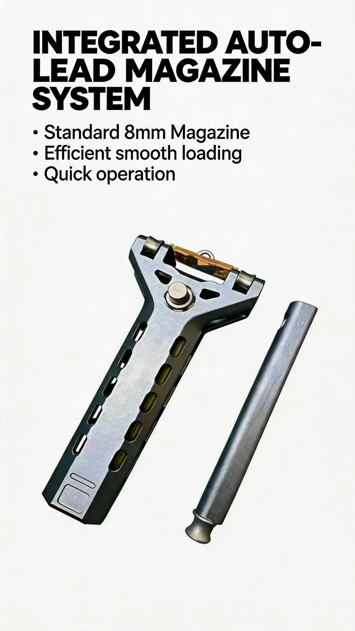 SwiftStrike – Auto Magazine Slingshot Launcher