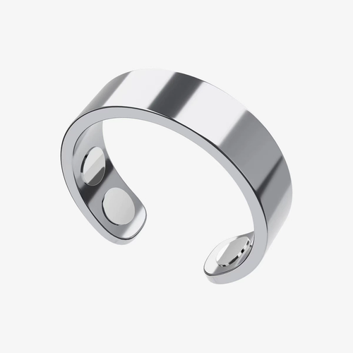 MagnaLuxe – Elegant Stainless Steel Magnetic Ring