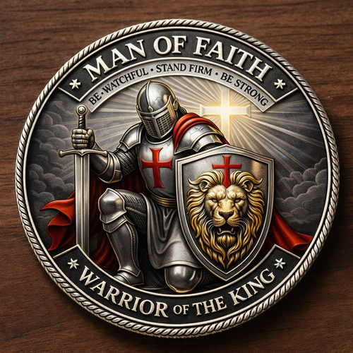 LionHeart – King Challenge Coin
