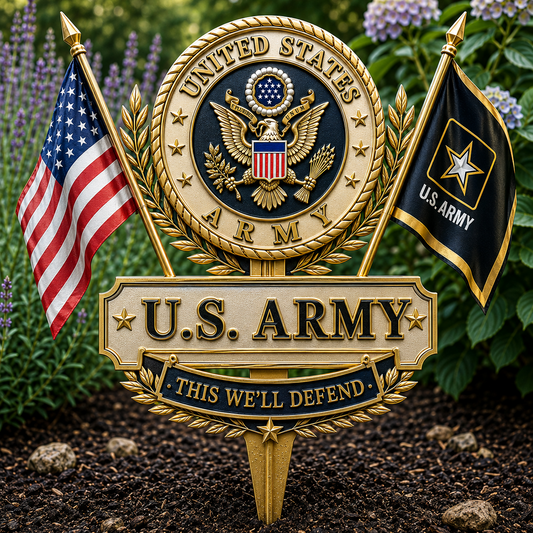 ValorGuard - US Army “This We’ll Defend” Tribute Garden Stake