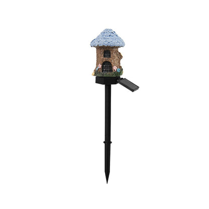 MushLumi – Solar Fairy-Tale Mushroom Cottage Light
