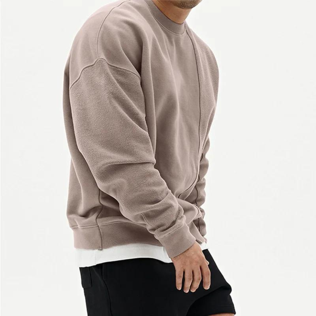 Sebastian Bourbon Stripe Boulevard Sweater | Belevite