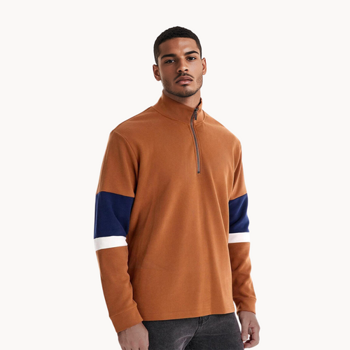 Nathan Quarter-Zip Sweater | Belevite