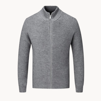 Colton Cashmere Zip Sweater | belevite