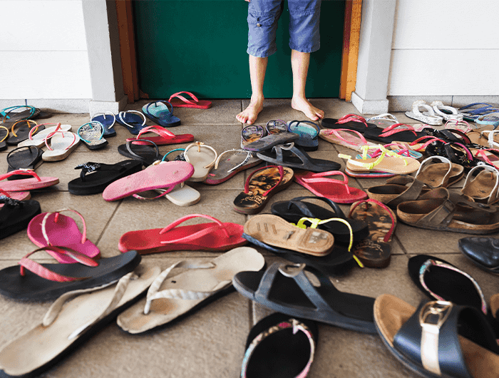 HomeStack – Vertical Space Saving Shoe Storage Rack