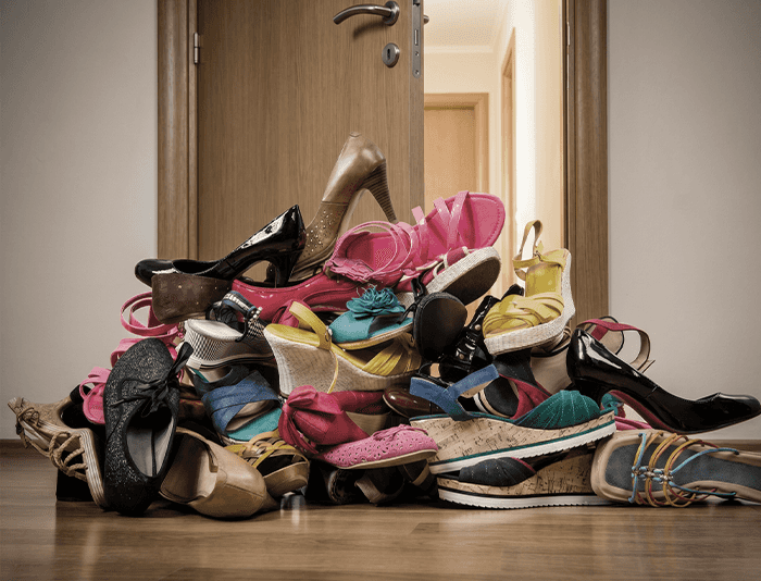 HomeStack – Vertical Space Saving Shoe Storage Rack