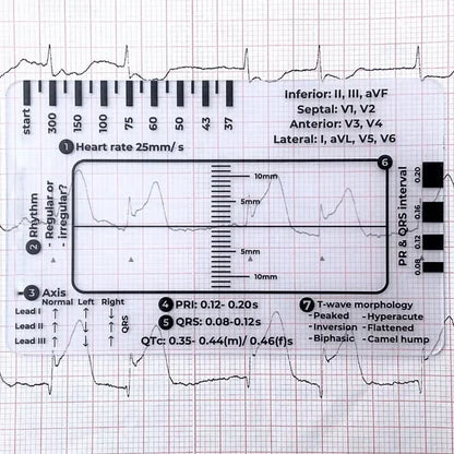 MediTrack – Professional ECG Assessment Pocket Guide