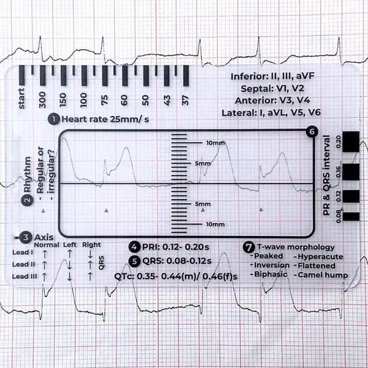 MediTrack – Professional ECG Assessment Pocket Guide
