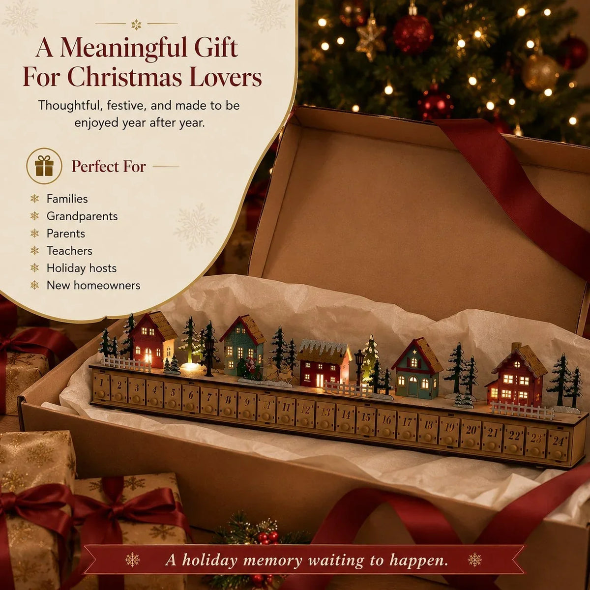 ChristmasGlow - Christmas Village Advent Calendar
