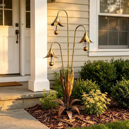 WhisperLily – Garden Bell Stake