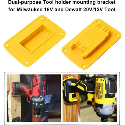 VoltRack – 20-Piece Tool & Battery Wall Mount Storage Kit