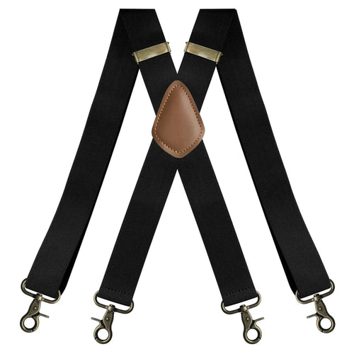 GentleHold – Premium Leather Suspenders for Men