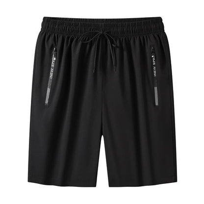 CoolStride – Breathable Ice Silk Stretch Shorts