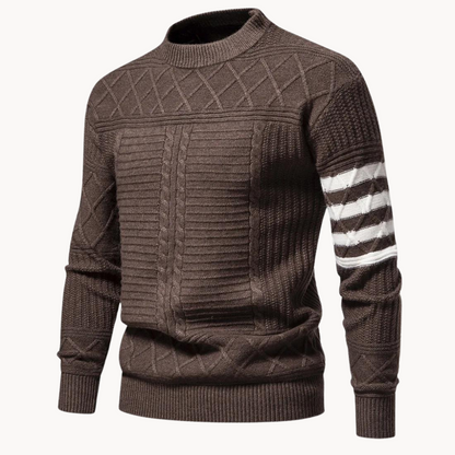 Warren Cable Crewneck Sweater | Belevite