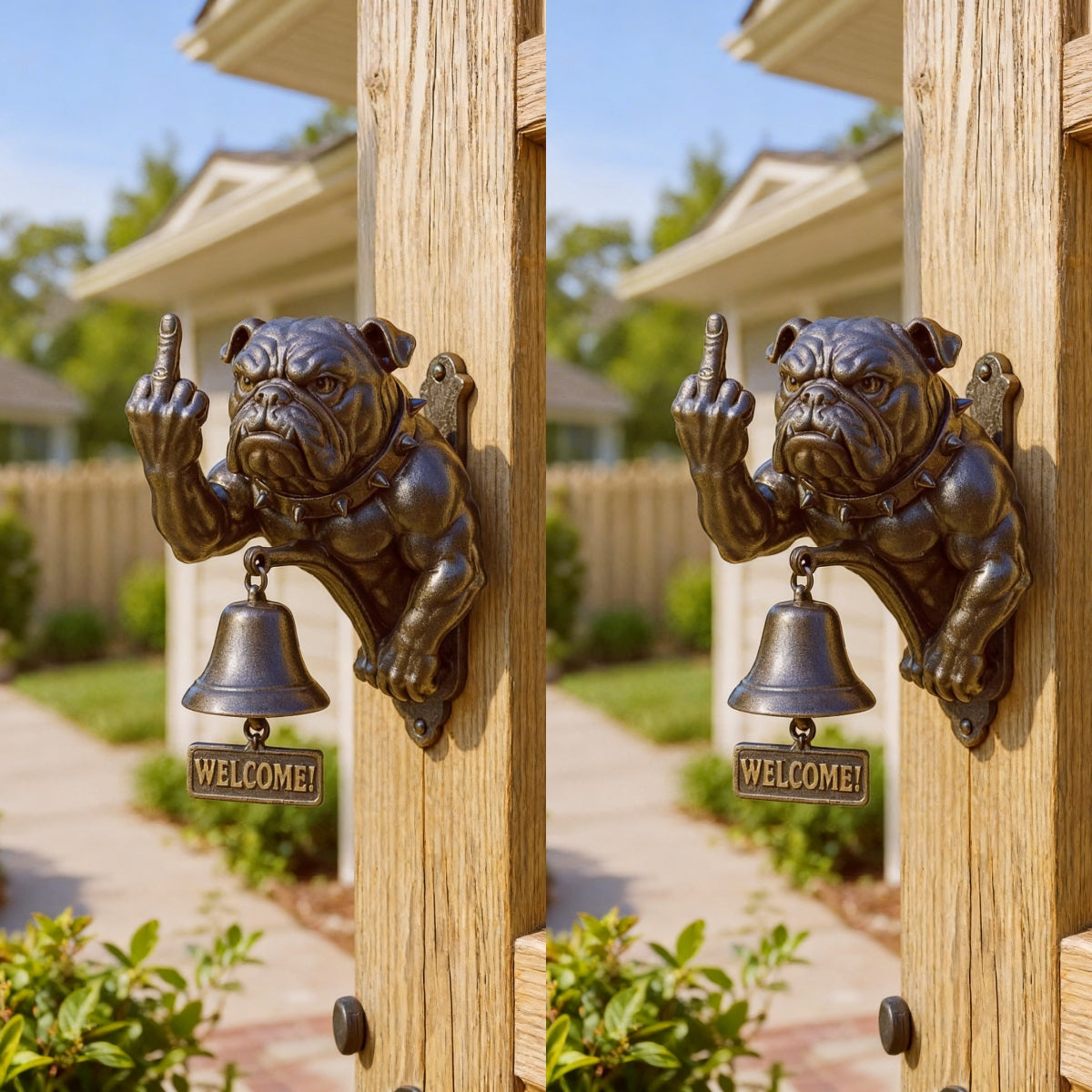MightyBully - Funny Entrance Bell Decor