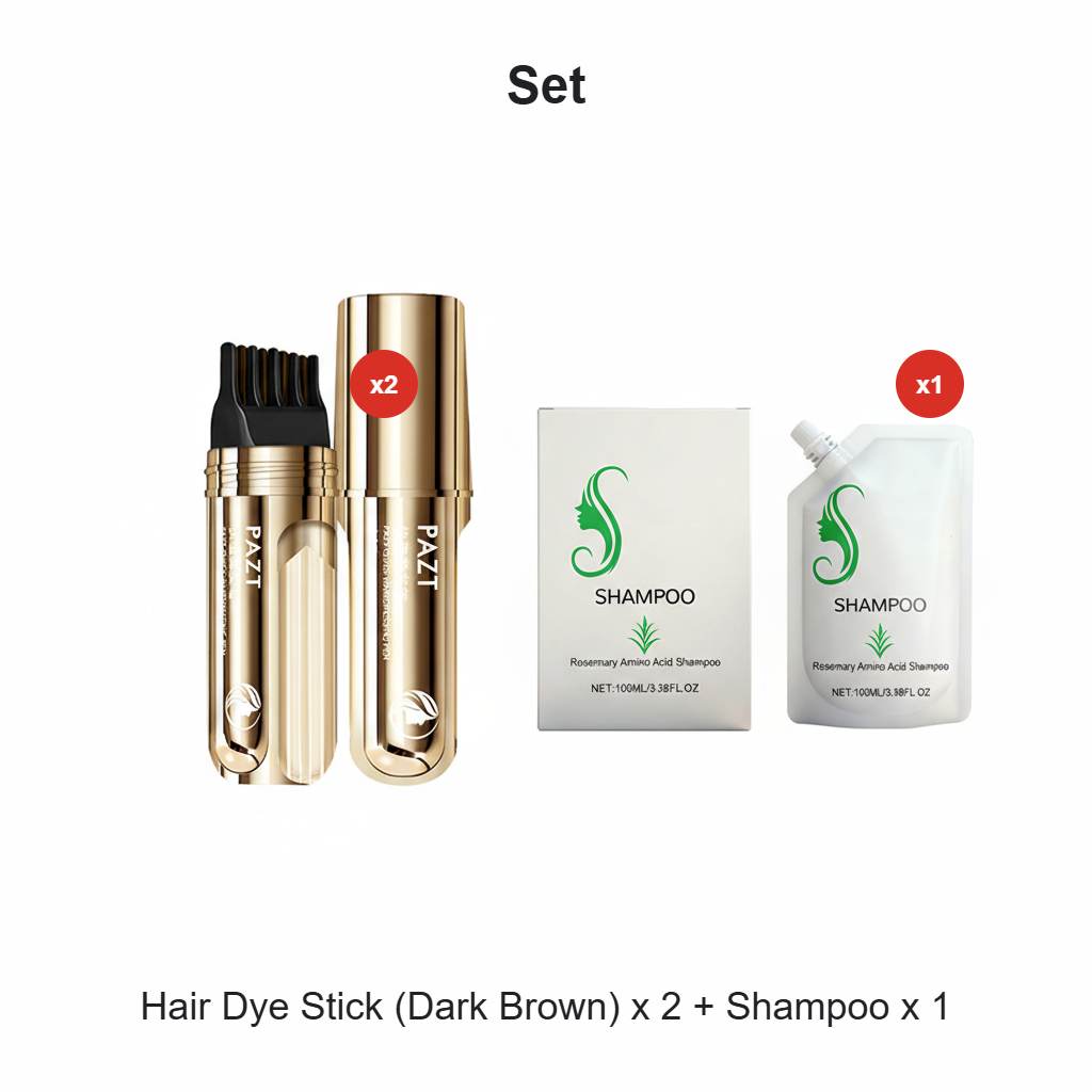 ShadeMatch – Dual Comb Hair Color Tool Natural Finish