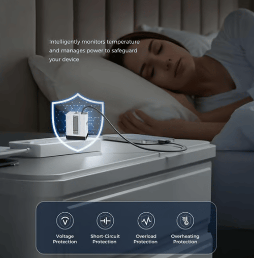 SnapCharge Pro – Tangle-Free Fast Power Hub