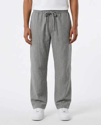 FlowEase — Wide-Leg Elastic Drawstring Pants