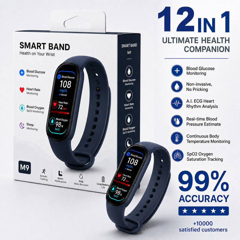 VitalSync – Advanced Health & Activity Smart Band