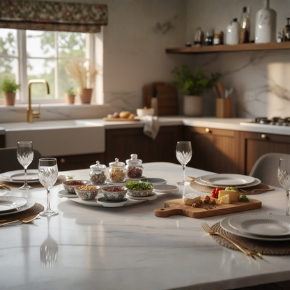 DineRound - Rotating Serving Tray