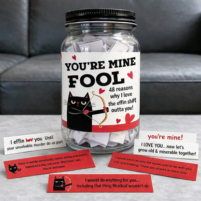 LoveJar – 48 Badass Love Notes Jar
