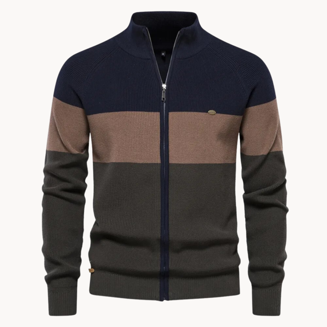 Edy Autumn Zipped Cardigan | belevite