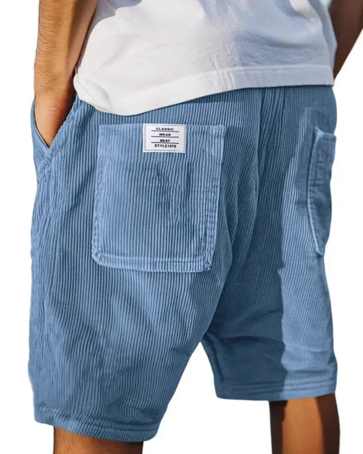 Ridgeline — Corduroy Cargo Shorts for Men
