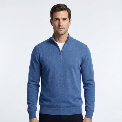 Santous Zip-Up Sweater | Belevite