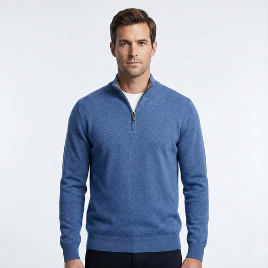 Santous Zip-Up Sweater | Belevite