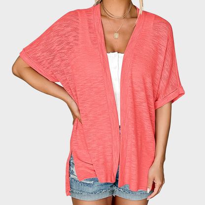 UrbanLayer – Short Sleeve Casual Solid Coat