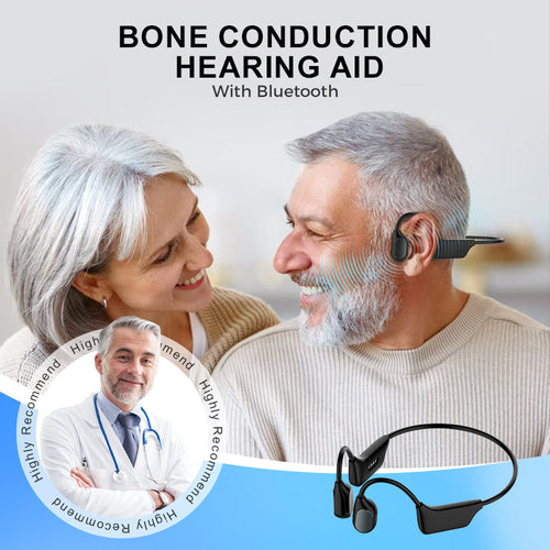 VibraHear – Wireless Bone Conduction Hearing Aid Earbuds