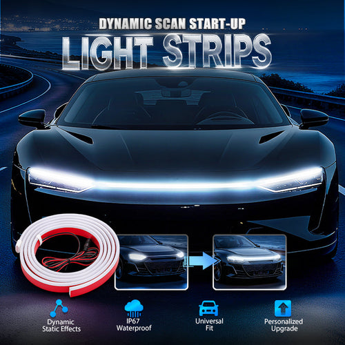 GlowRunner – Dynamic LED Hood Strip