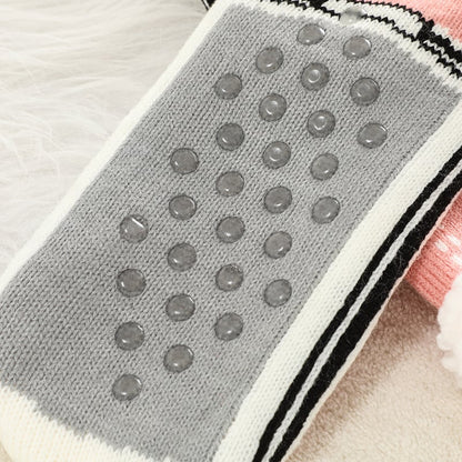 ToastyToes - Non-Slip Fleece Slipper Socks