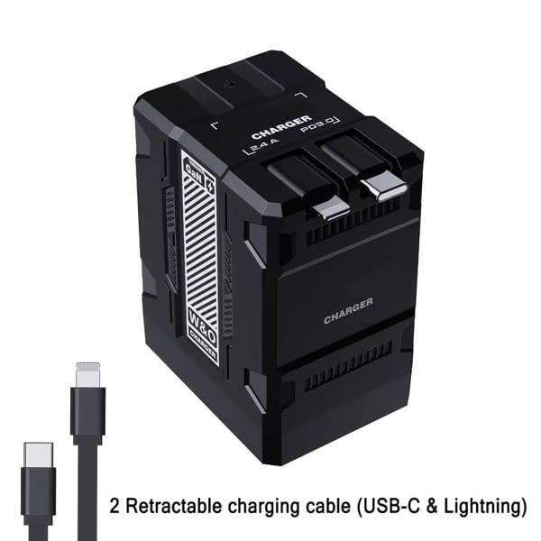 SnapCharge Pro – Tangle-Free Fast Power Hub