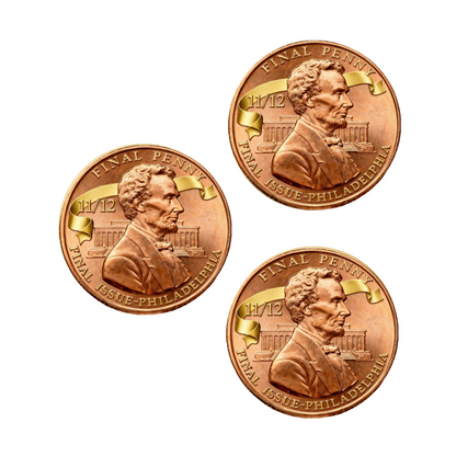 ⏰ Black Friday Limited-Time Offer-Lincoln Final Penny – 11/12 Philadelphia Mint Limited Edition Collectible Coin