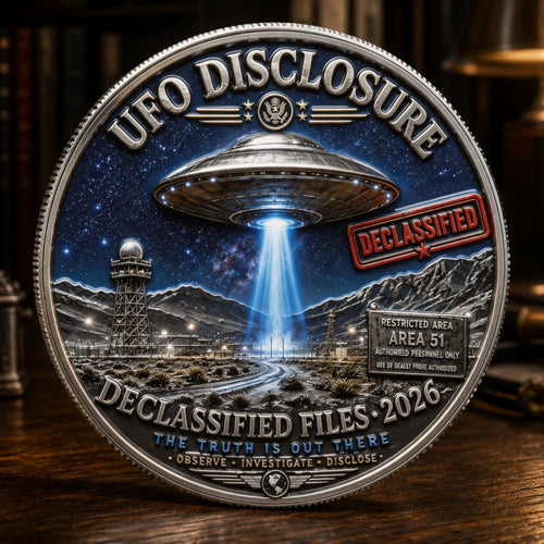 CosmicTruth - UFO Disclosure 2026 Commemorative Coin