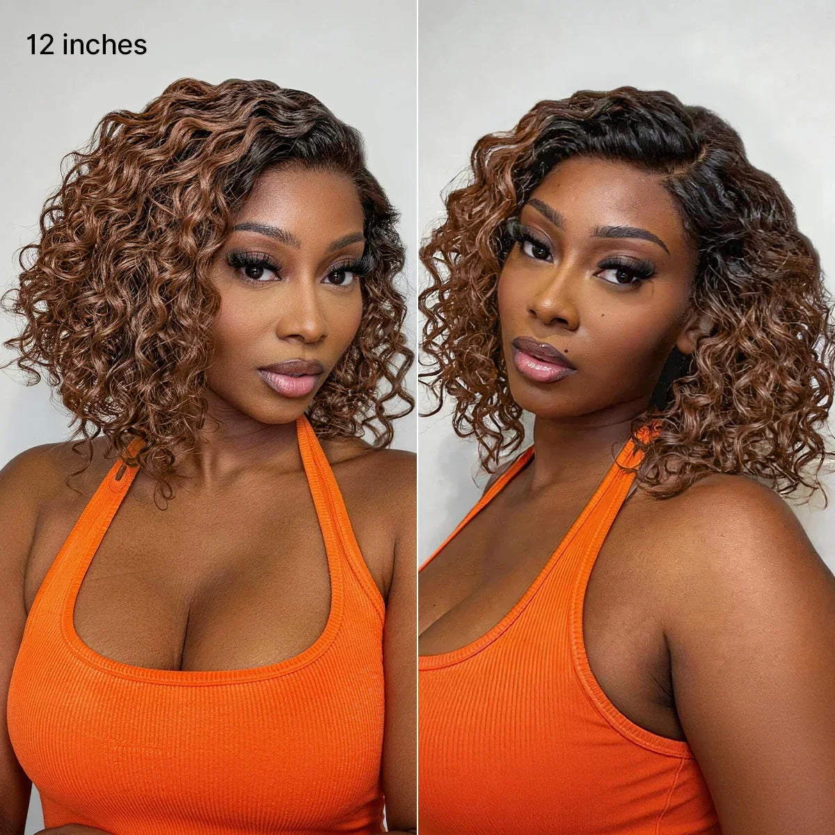 CurlLuxe – Ready-to-Go Glueless Curly Bob Wig